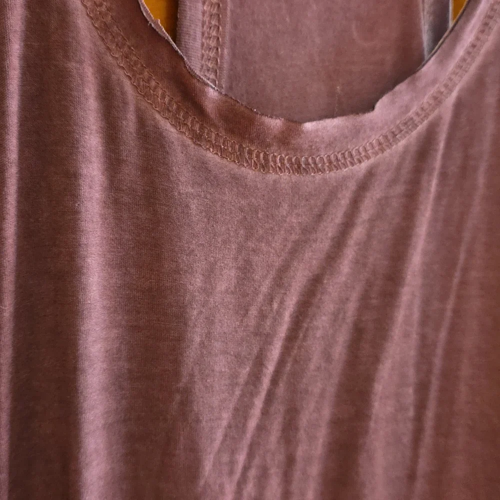 POL Asymmetric Racerback Tank Dress - Mauve Plum - Picture 3 of 8